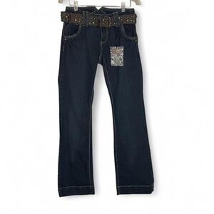 Suko Vintage Y2K Low-Rise Bootcut Dark Wash Jeans Junior’s Size 7